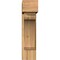 Ekena Millwork Legacy Block Rough Sawn Bracket w/ Offset Brace, Western Red Cedar, 8"W x 24"D x 32"H BKT0806X24X32LEC05RWR - alternate 3